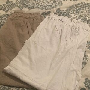 Lane Bryant White Wide Leg Pants